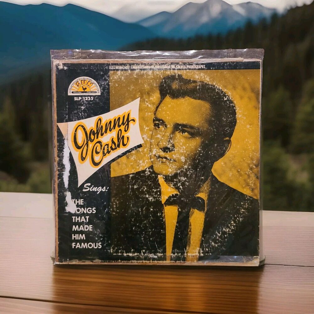 Johnny Cash Sings The Songs That Made Him Famous Sun LP Vinyl Record Album